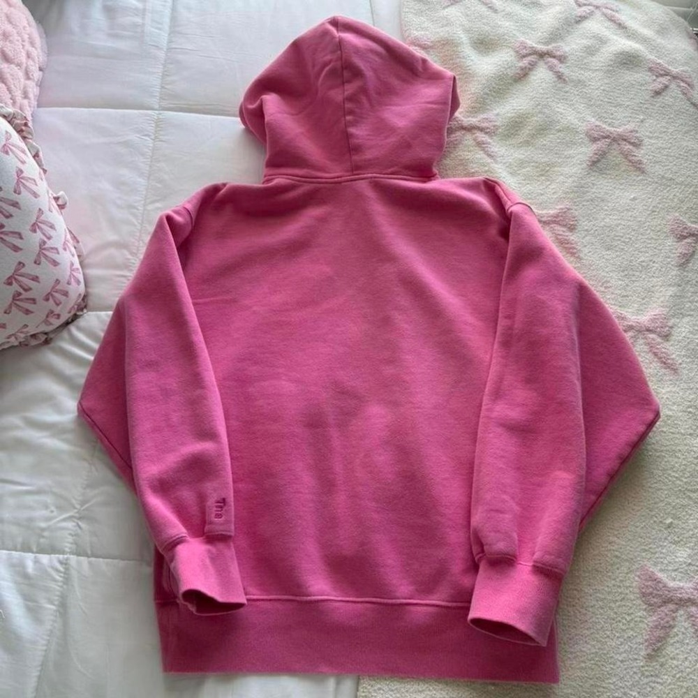 Aritzia Pink Cosmo Boyfriend‎ Fit Hoodie - Picture 7 of 8